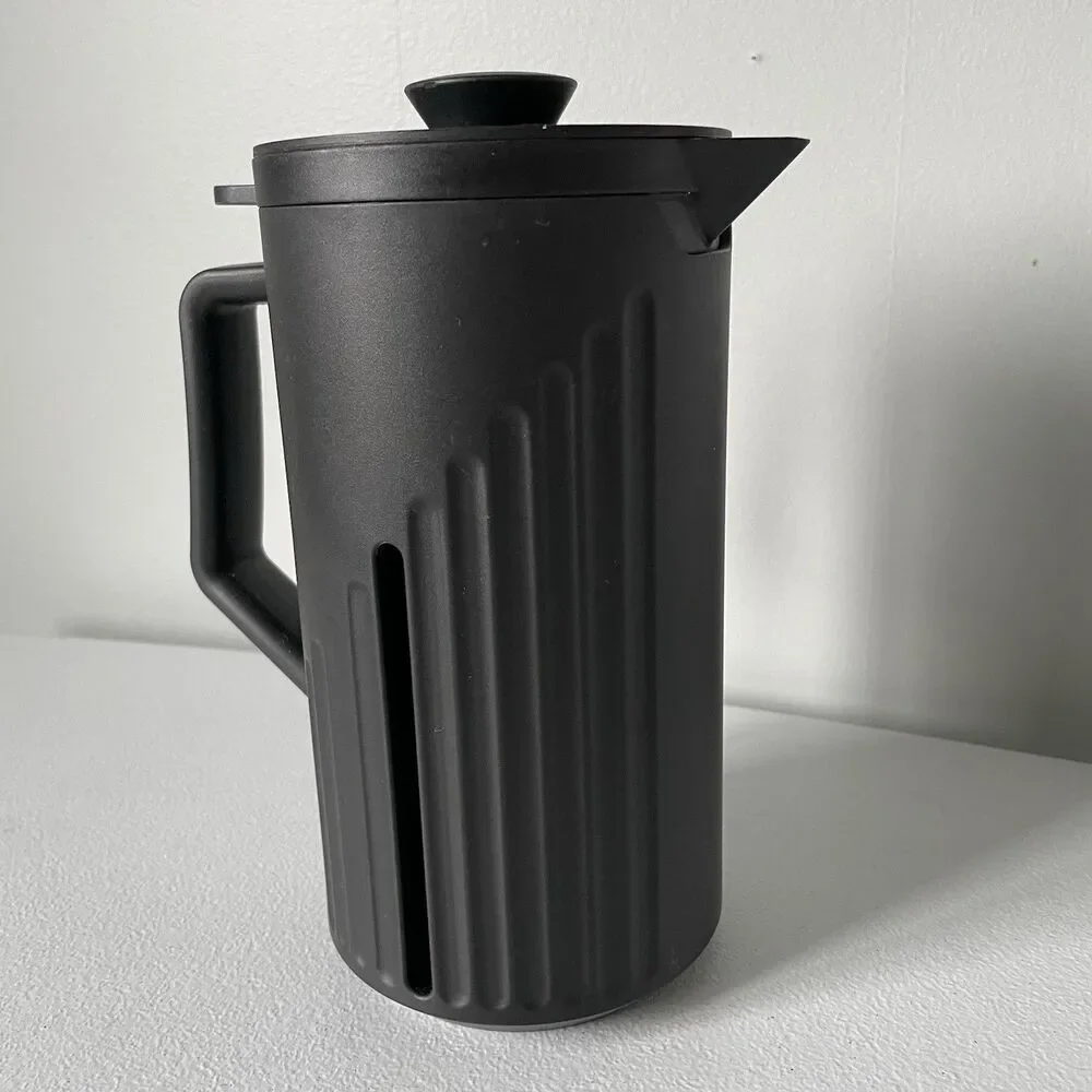 Starbucks 8-Cup Coffee French Press Matte Black Plastic Glass Drinkware